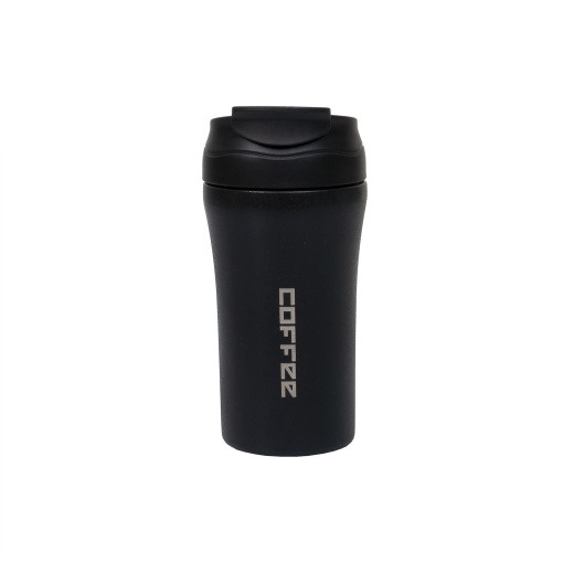 Termos inox Zilan, capacitate 400ml, inaltime 17.5cm, diametru 7cm, inchidere ermetica, negru, ZTS8439_1