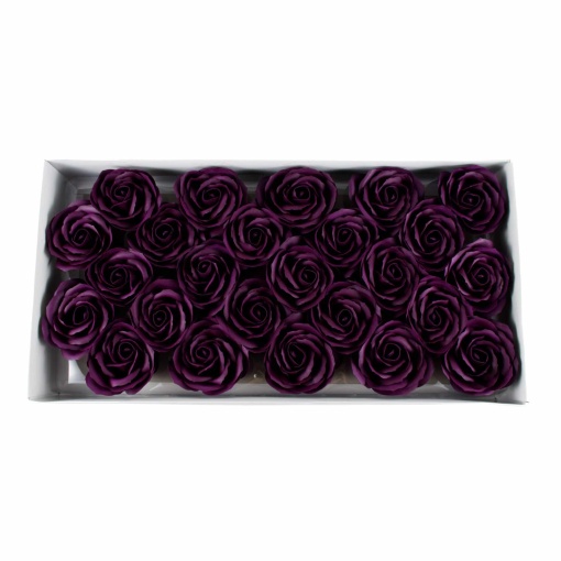 Trandafiri sapun love, 25 buc/set, parfum fin, 7x7x7 cm, CD3443-12