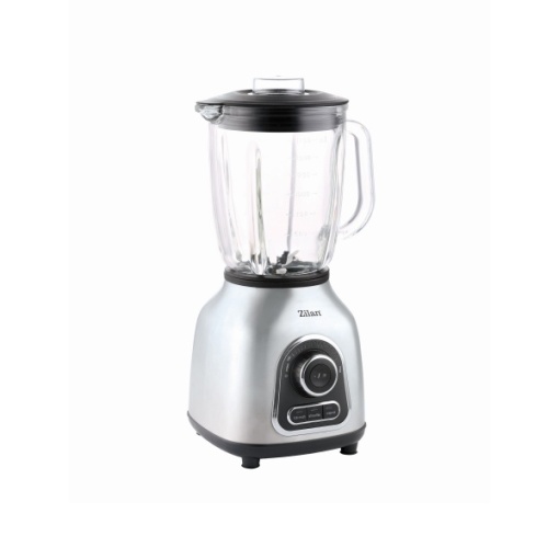 Blender Zilan inox, 3 moduri functionare, lamă detasabila din otel inoxidabil, capacitate 1.75L, control reglabil viteza, 26x26x35 cm, ZLN5596