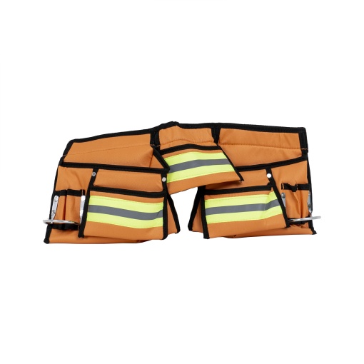 Centura pentru scule Zilan reglabila, 5 buzunare, 2 suporti pentru cocan, 4 buzunare pentru surubelnta, 30x28x10 cm, 1kg, ZTS5569