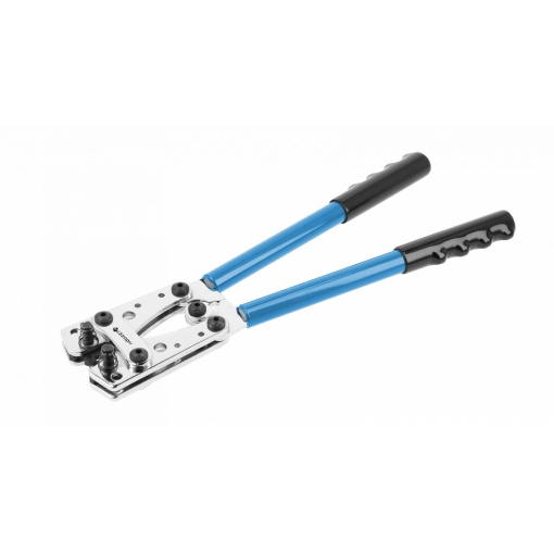 Cleste de sertizare Zilan pentru mansoane neizolate, domeniu de operare 6-50mm², lungime 390mm, ergonomic, HT1P206