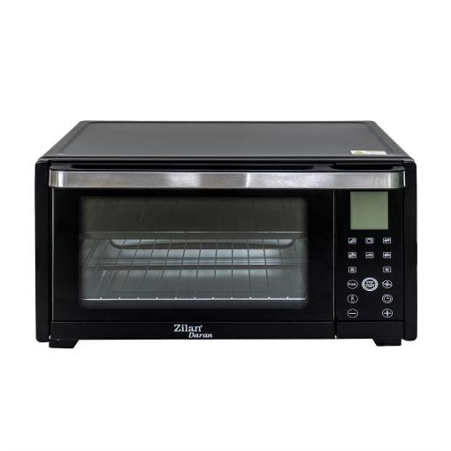 Cuptor electric Zilan, 28L, 1600W, temperatura reglabila, negru, 230°C, ZLN1031