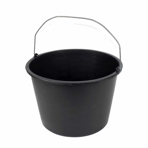 Galeata Z-tools, plastic flexibil, 20L, negru, 380x380 mm, 650g, ZLN0765