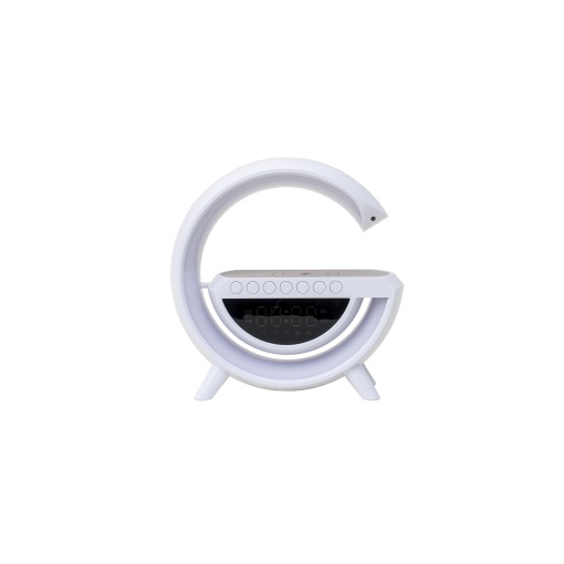 Lampa LED Z-TOOLS 4 in 1 cu boxa si incarcator wireless 15W, dimensiuni 22x8x24 cm, ZTS8236