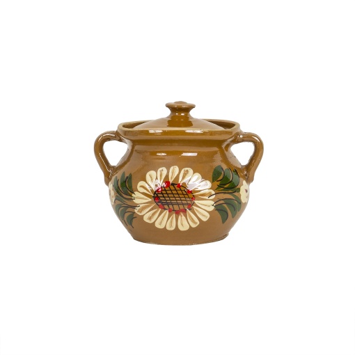 Oala din lut Zilan, capacitate 1l, diametru 14cm, rezistenta, usor de intretinut, EXT10328