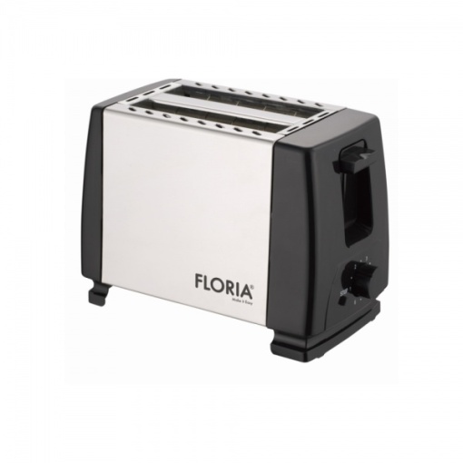 Prajitor de paine Zilan, 2 felii, 700W, 7 trepte de prajire, inox/negru, 12x24x16 cm, ZLN1840