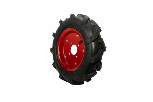 Roata motocultor Z-tools, 4.00-10, cu valva auto, metalcauciuc, compatibila motocultoare, motosape, 250 Kg, 400mm x 10mm, ZTS5343
