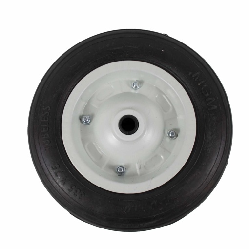 Roata roaba Z-tools, 335x75 mm, inaltime 33.5 cm, latime 7.5 cm, greutate 3.5 Kg, metalcauciuc, suport 250 Kg, ZLN4108