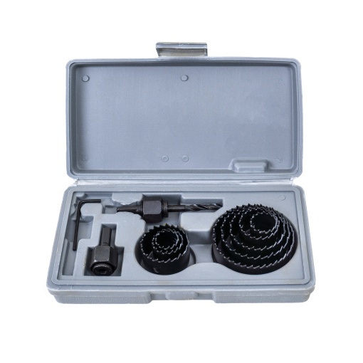 Set freza Zilan 11 piese, dinti tratati termic, pentru lemn, plastic, metale neferoase, 19x10x5 cm, 0.5kg, 4175