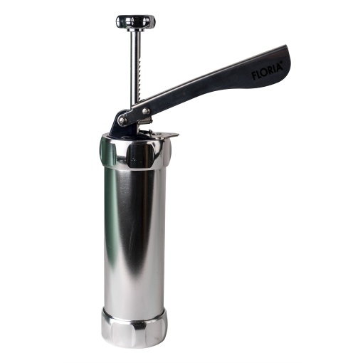 Aparat pentru biscuiti Zilan, 22x15x5.3 cm, inox, 20 forme metalice, 4 palnii pentru ornare, ZLN2652