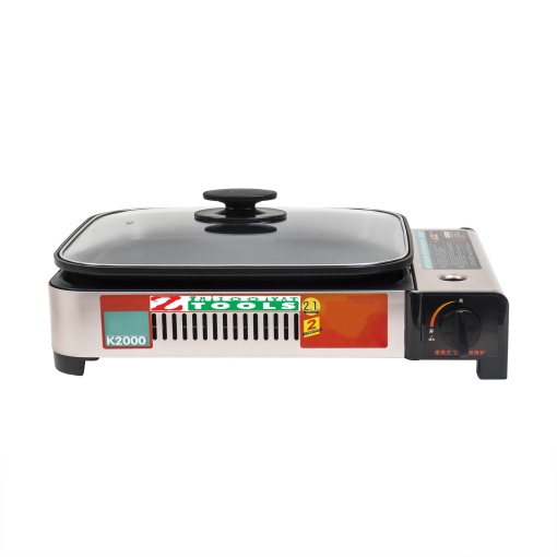 Aragaz camping Zilan, 1 arzator, alimentare butelie, 2.1kw, sticla, 46x31x9 cm, ZTS5616