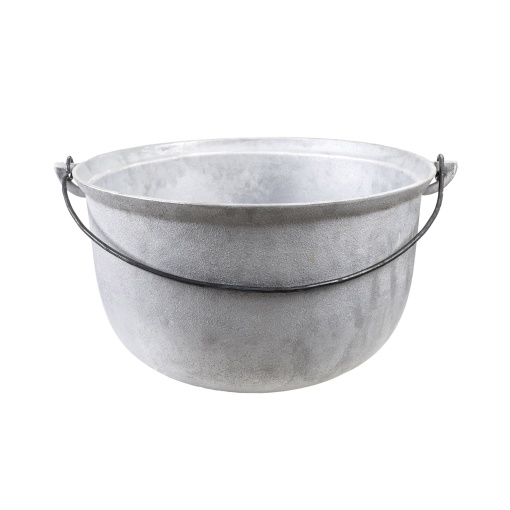 Ceaun aluminiu alimentar Zilan, capacitate 30L, fund rotund, EXT7248