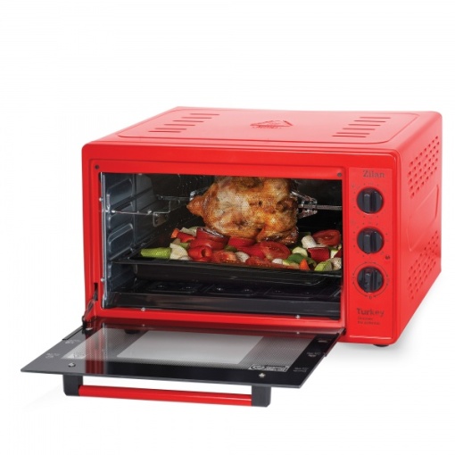 Cuptor electric Zilan cu rotisor, 32 l, 1500W, timer, termostat, 54x40x33 cm, ZLN2461_R
