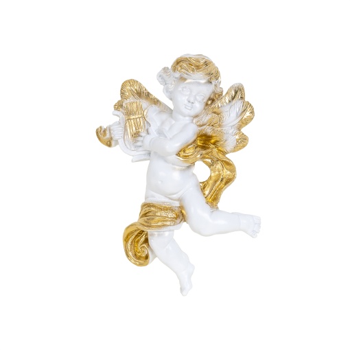 Decoratiune de perete ingeras Zilan, manual, dimensiuni 30x24 cm, EXT10367