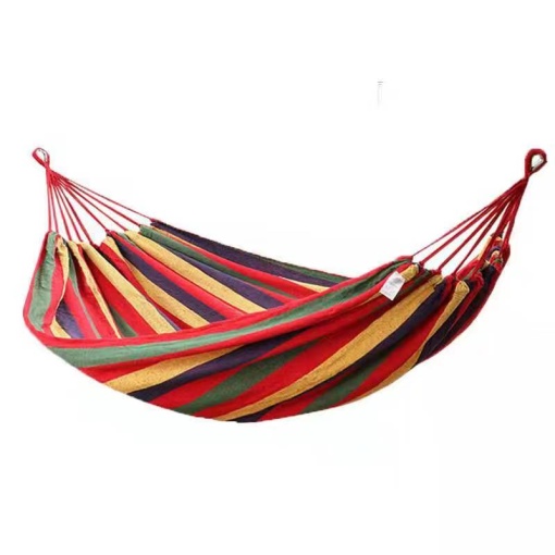 Hamac Z-TOOLS pentru o persoana, 190x80 cm, portabil, material textil, greutate maxima 120 kg, ideal camping/gradina, ZTS8455