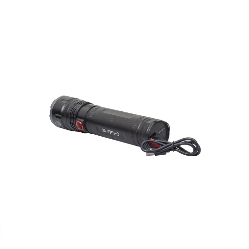 Lanterna de mana Z-TOOLS, 5 moduri de intensitate a luminii, incarcare USB, dimensiuni 22x8x7 cm, 2kg, ZTS8230