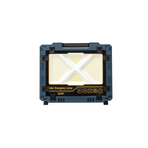 Proiector led solar Zilan, 200W, IP66, 26x22x8 cm, cod ZTS8966