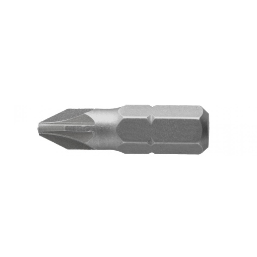 Set 5 bucati, bit-uri pentru surubelnita HOGERT PZ1, 25mm, otel S2, rezistenta la deformare si cracare, profil hexagonal 1/4", HT1S314