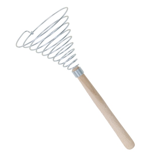 Tel bucatarie spiralat conic Zilan, din metal, maro, 30x10x10 cm, 1011