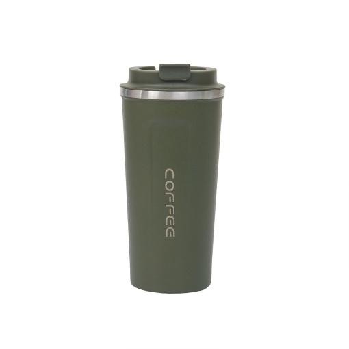 Termos Zilan interior inox, capacitate 500ml, inaltime 18cm, diametru 7cm, verde, ZTS8441_1