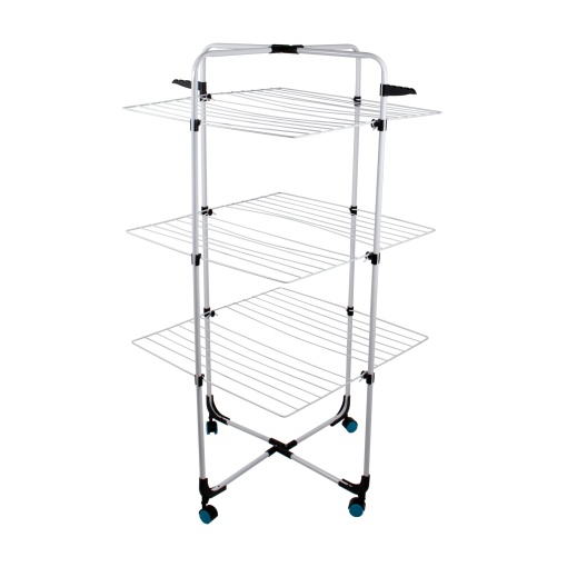 Uscator rufe vertical Zilan, mobil, suport umerase, pliabil, 30m, 70x70x133 cm, ZLN4182