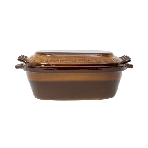 Vas roman glazurat Z-TOOLS, capacitate 6l, 41x27x16cm, lut, EXT10364