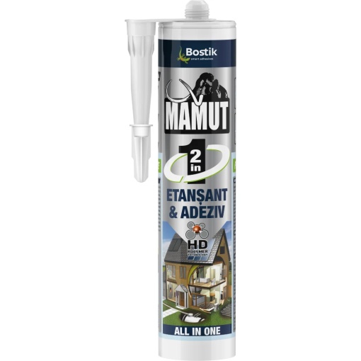 Adeziv montaj Zilan, mamut seal universal, gel, 290ml, negru, -40C/+100C, D1184114