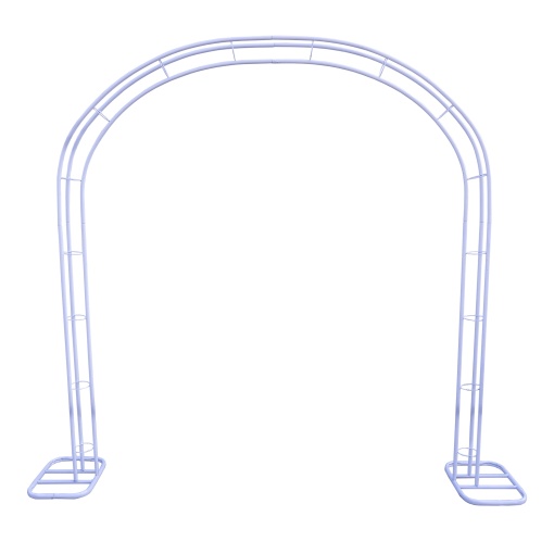 Arcada metalica Zilan, 2.3m inaltime, 2m latime, alba, CD2941