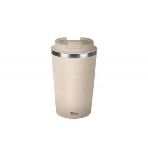 Cana de cafea termos Zilan, inox, 510ml, 17.5cm, capac etans, antiderapanta, ZLN9921