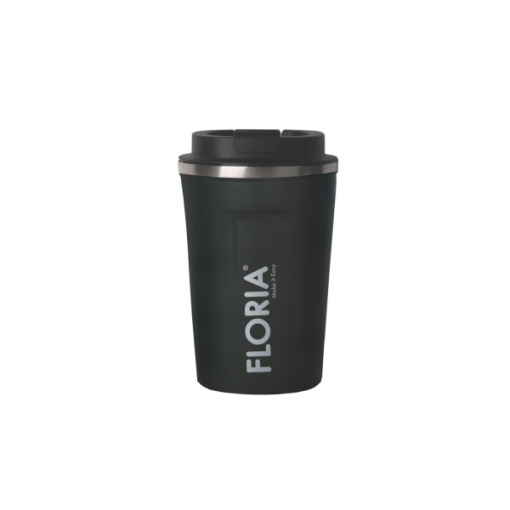 Cana de cafea Zilan termos din inox, 380ml, dublu perete, mentine temperatura 8h rece/4h cald, antiderapanta, 15.5 cm, ZLN9970