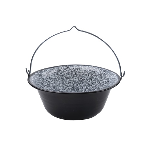 Ceaun smaltuit Zilan 16L, metal emailat, dimensiuni 50x50x40 cm, EXT8064