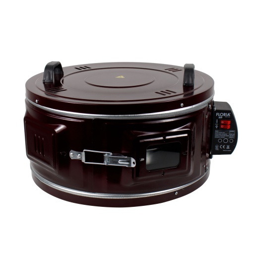 Cuptor electric Zilan, 1100W, 38L, 49x49x33 cm, visiniu, emailat, ZLN2911