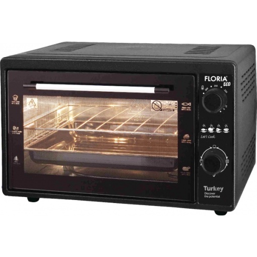 Cuptor electric Zilan, 40 l, 1500W, temperatura maxima 320C, dimensiuni 51x44x32 cm, ZLN2898_N