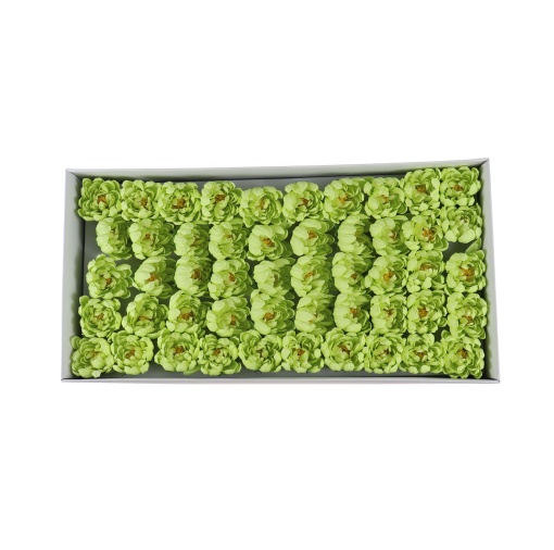 Flori de nuferi sapun love, 50 buc/set, verde deschis, 7 cm, CD4083-Verde