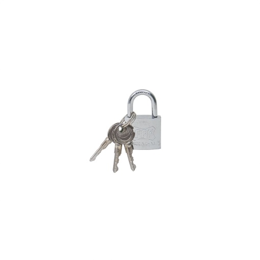 Lacat crom Zilan 32mm, cu 3 chei in cruce, 7x7x3 cm, 1kg, 4057