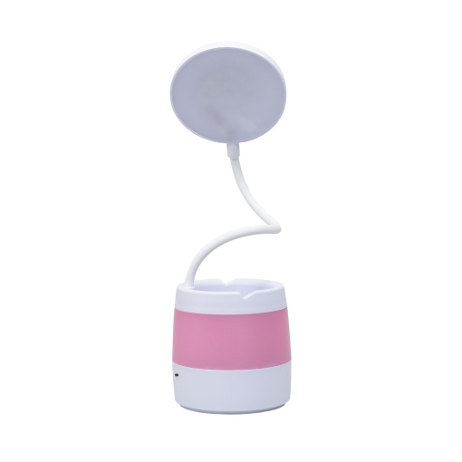 Lampa birou Zilan, model lumina floare, 4 tipuri de lumina, roz, dimensiuni 19x10x30 cm, alimentare USB, cod ZTS8246
