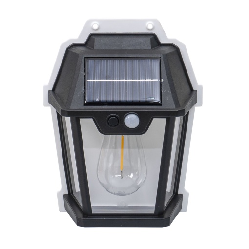 Lampa solara de perete Zilan, 18W, senzor de miscare, 3 moduri de lumina, dimensiuni 14x7x17.5 cm, cod ZTS8197