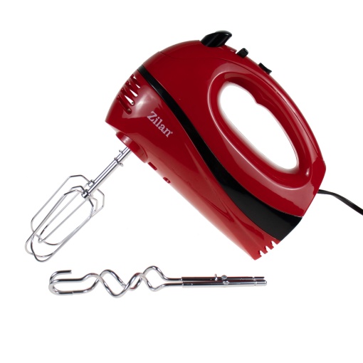 Mixer de mana Zilan, 300W, 5 viteze, functie Turbo, 19x9x14 cm, ZLN8401