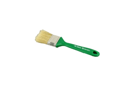 Pensula vopsit Den Braven, 40mm, par natural, maner cu orificiu, lungime fire 45mm, depozitare usoara, DDB40P