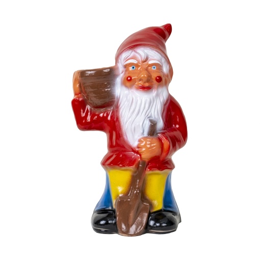 Pitic de gradina ceramic Zilan, inaltime 38 cm, multicolor, finisare lucioasa, EXT10168