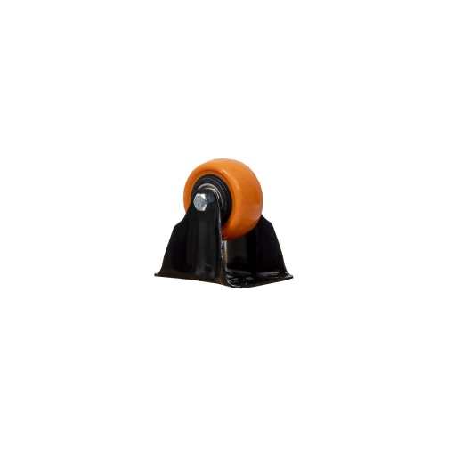 Roata pentru mobila Zilan, rola de cauciuc, 2 inchi, lungime suport 6.9cm, latime suport 5.3cm, ZTS8125