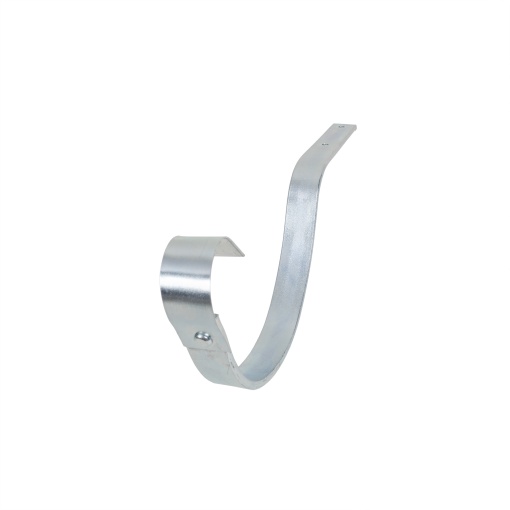 Set carlige jgheab Zilan, metalic, zincat, D150mm, lungime 290mm, latime 18mm, grosime 4mm, 5288_25