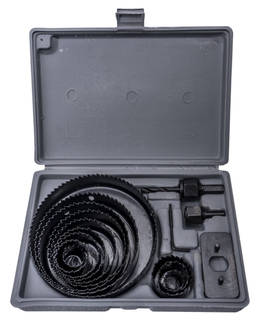 Set freza 16 piese Zilan, semi-profesional, compatibil cu masina de gaurit, utilizat pentru gaurire in lemn, otel, 16 bucati, ZLN0635