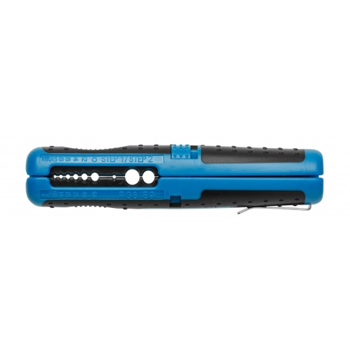 Cleste dezizolator Hogert pentru cablu 0.5-6.0 mm², constructie din otel SK5, maner anti-alunecare, dimensiuni compacte, HT1P102