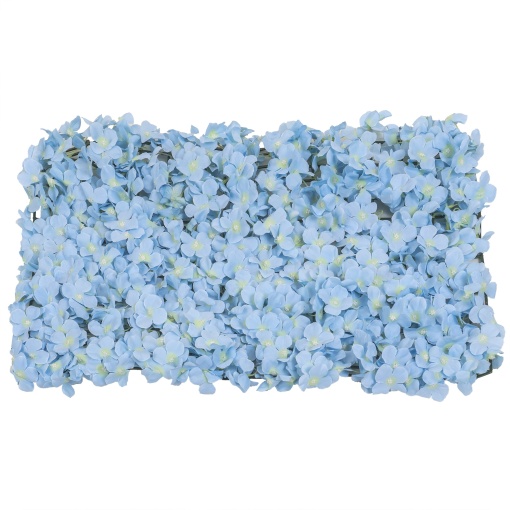 Covor din flori Zilan, artificial, 40x60cm, interior, exterior, bleu, SL015_bleu