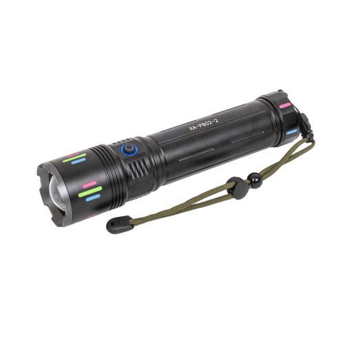 Lanterna de mana LED Z-TOOLS, 3 moduri de intensitate, incarcare USB, 23x5.5 cm, ZTS8998