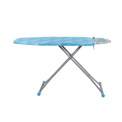Masa de calcat Zilan, cu cadru metalic, priza, dimensiuni 42x118 cm, ajustabila 0-115 cm, greutate 5.5 kg, ZLN0766