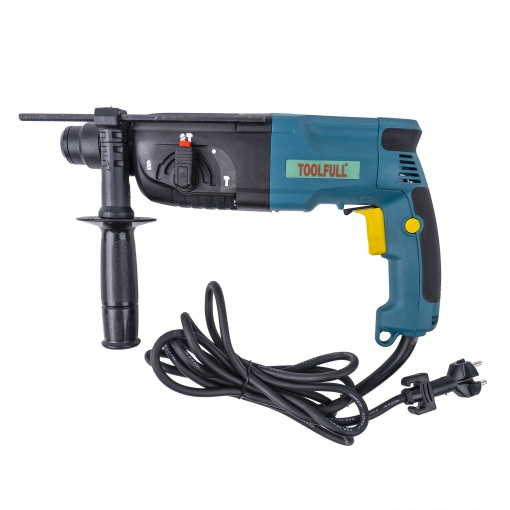 Masina de gaurit cu percutie TOOLFULL 780W, alimentare la retea, 850rpm, albastru, 220V, EXT7402