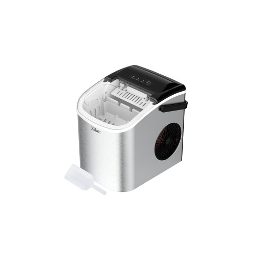 Mini aparat de facut gheata Zilan, putere 95W, produce 9 cuburi in 7-9 minute, dimensiuni 22x28x28 cm, ZLN1177