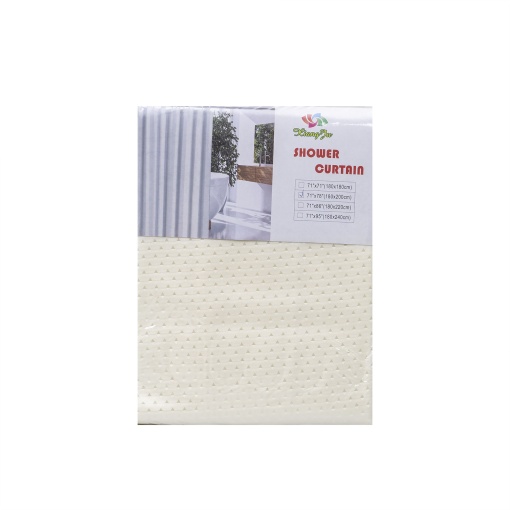 Perdea dus Zilan, poliester, 180x200 cm, crem, 12 carlige, CC9833_4